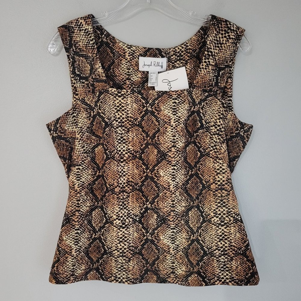 NWT Joseph Ribkoff Cami Top Size 8--Snake Print